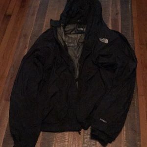 the north face rain jacket